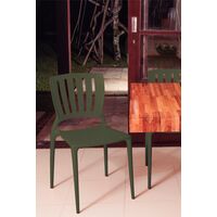 Cadeira Tramontina Summa Manu Eco em Polipropileno Verde Oliva Cor Verde - SKU 92025027 - 7 image number 6