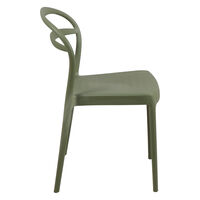 Cadeira Tramontina Summa Lia Eco em Polipropileno Verde Oliva Cor Verde - SKU 92026027 - 4 image number 3