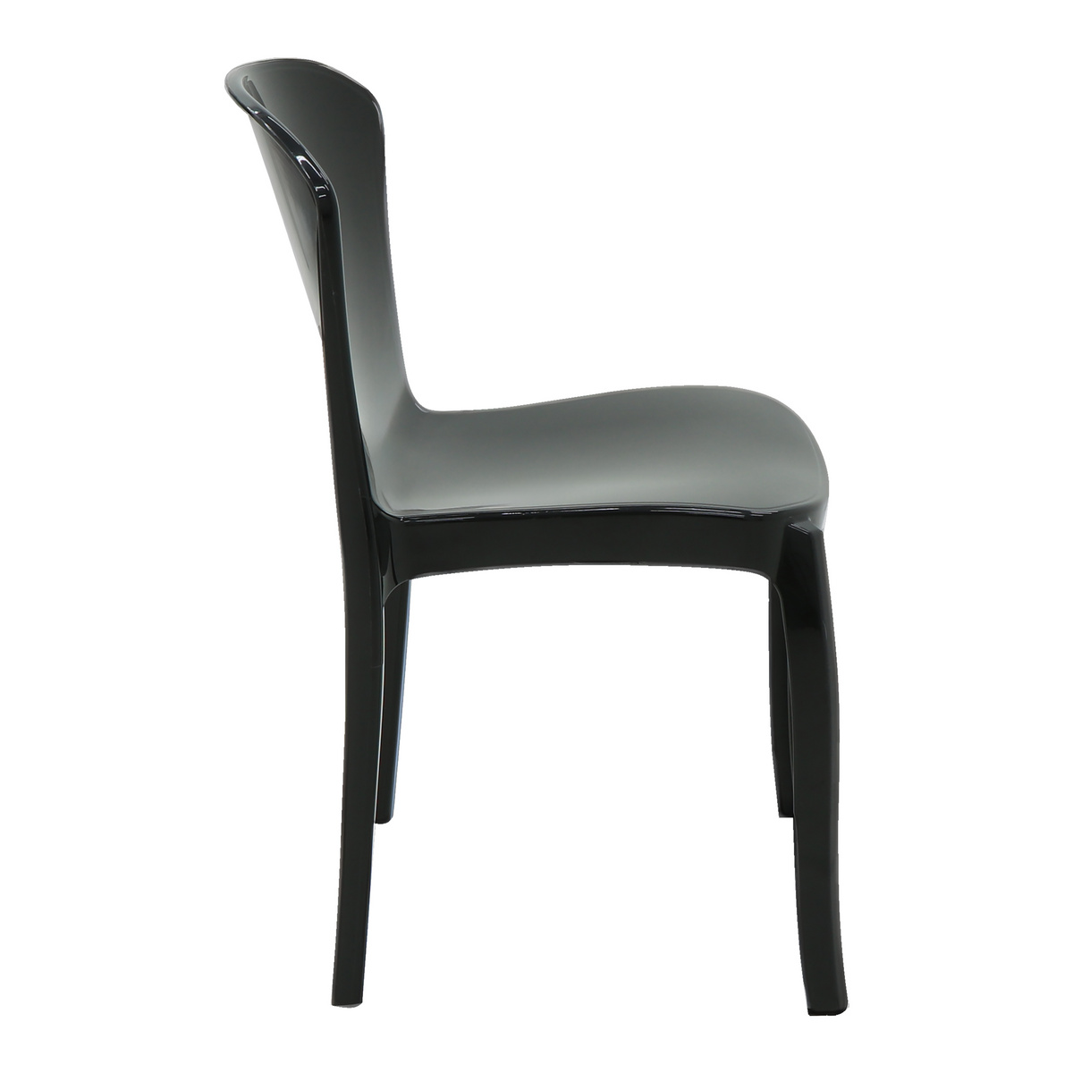 Cadeira Tramontina Summa Anna em Polipropileno Preto Cor Preto - SKU 92028009 - 4 image number 3