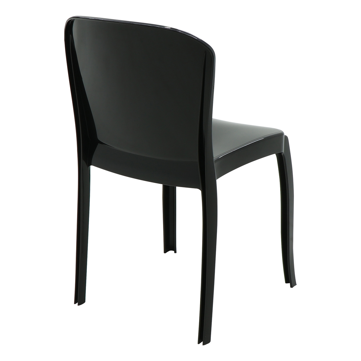 Cadeira Tramontina Summa Anna em Polipropileno Preto Cor Preto - SKU 92028009 - 5 image number 4