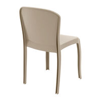 Cadeira Tramontina Summa Anna em Polipropileno Areia Cor Areia - SKU 92028120 - 5 image number 4