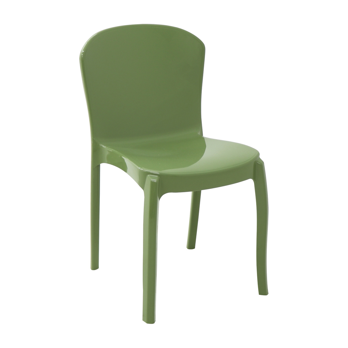 Cadeira Tramontina Summa Marina Eco em Polipropileno Oceano +Clean Verde Oliva Cor Verde - SKU 92029027 - 2 image number 1
