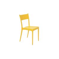 Cadeira Tramontina Diana em Polipropileno e Fibra de Vidro Amarelo