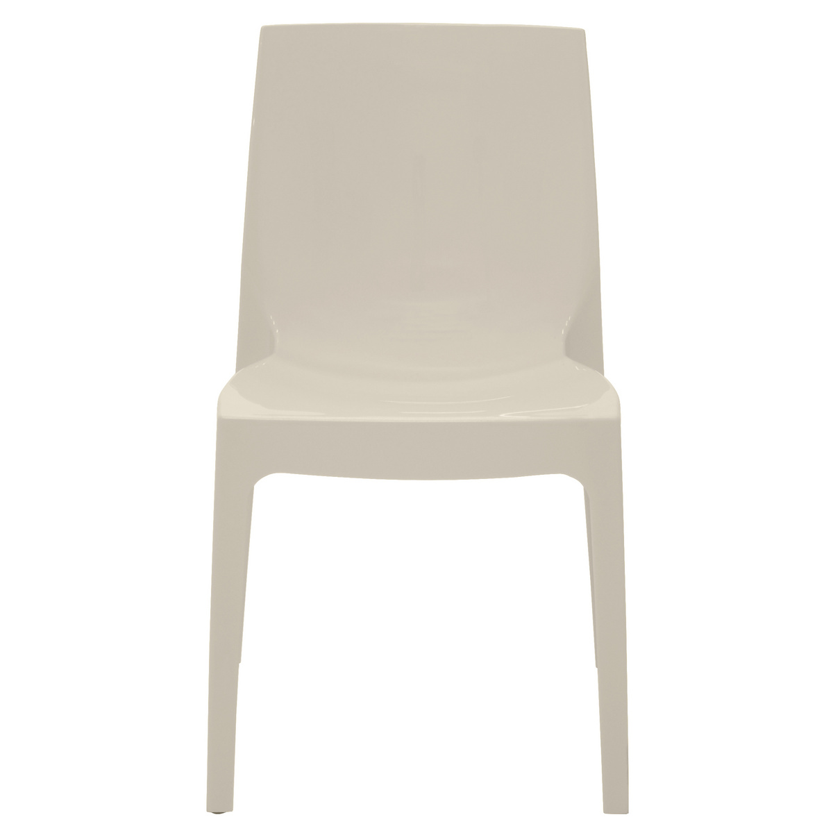 Cadeira Tramontina Summa Alice Brilho em Polipropileno Areia Cor Gray - SKU 92037120 - 3 image number 2