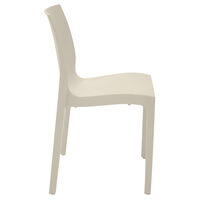 Cadeira Tramontina Summa Alice Brilho em Polipropileno Areia Cor Gray - SKU 92037120 - 4 image number 3