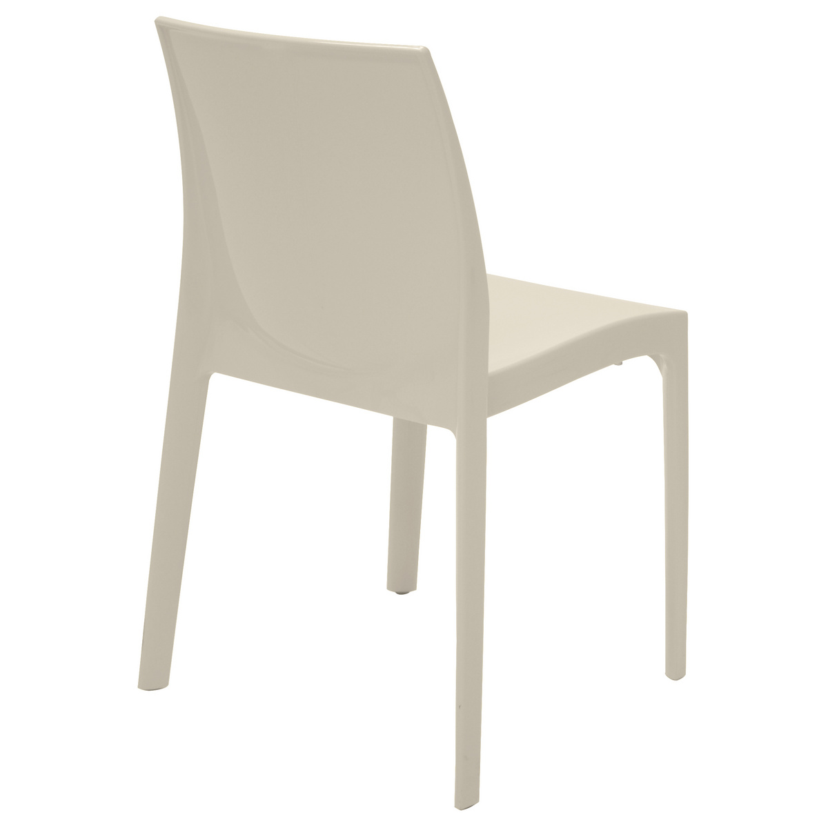 Cadeira Tramontina Summa Alice Brilho em Polipropileno Areia Cor Gray - SKU 92037120 - 5 image number 4