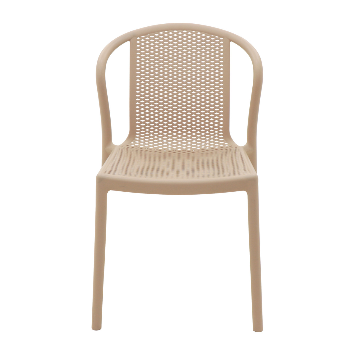 Cadeira Tramontina Summa Louise em Polipropileno Areia Cor Areia - SKU 92085120 - 4 image number 3