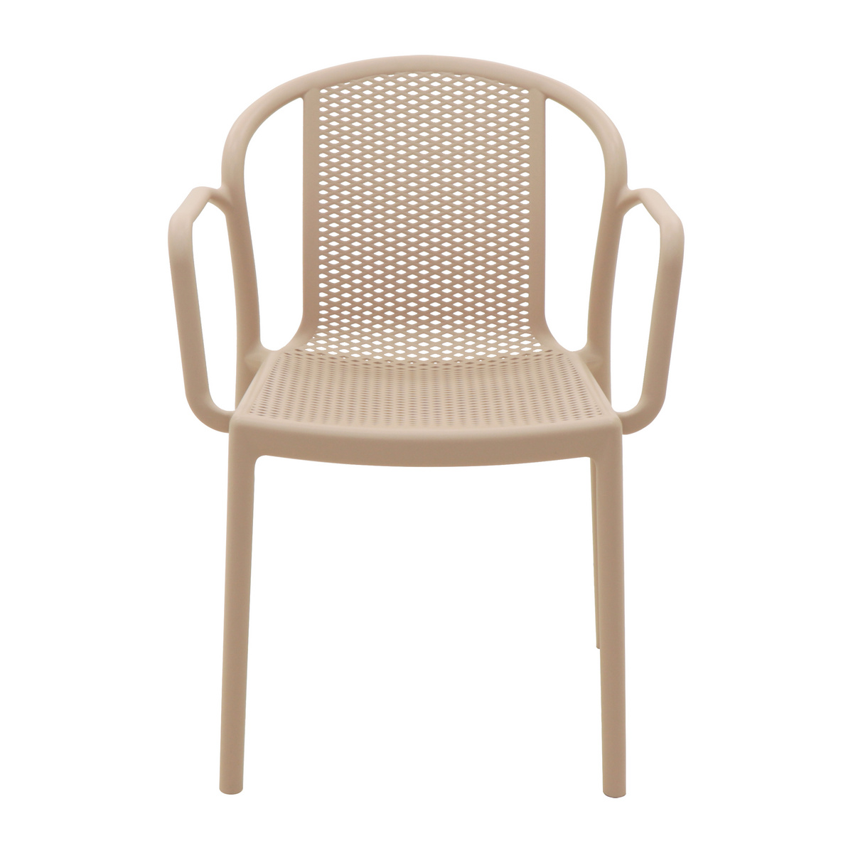 Cadeira Tramontina Summa Louise em Polipropileno Areia com Bra&ccedil;os Cor Areia - SKU 92086120 - 7 image number 6