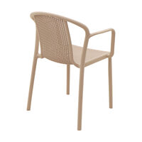 Cadeira Tramontina Summa Louise em Polipropileno Areia com Bra&ccedil;os Cor Areia - SKU 92086120 - 6 image number 5
