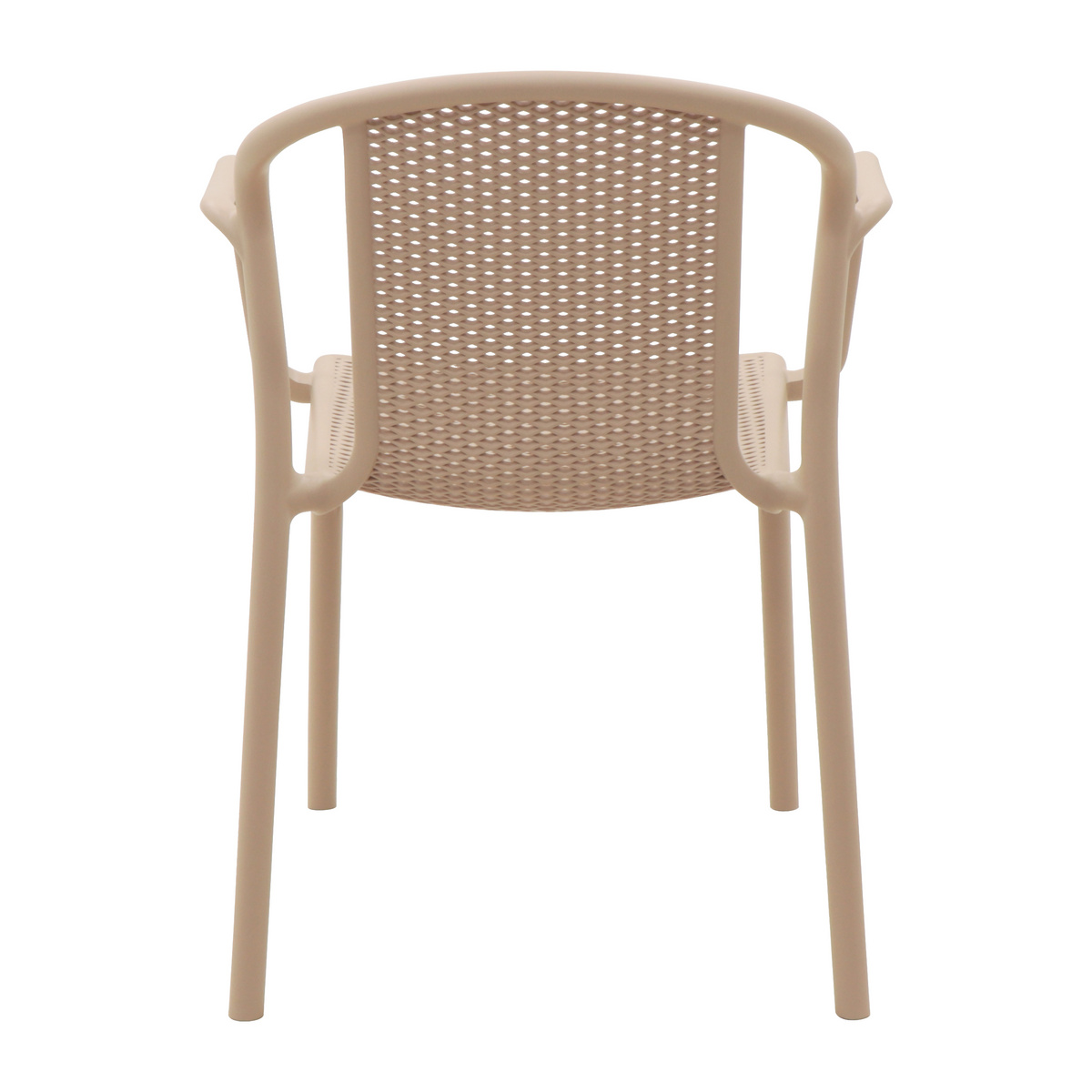 Cadeira Tramontina Summa Louise em Polipropileno Areia com Bra&ccedil;os Cor Areia - SKU 92086120 - 2 image number 1