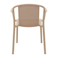 Cadeira Tramontina Summa Louise em Polipropileno Areia com Bra&ccedil;os Cor Areia - SKU 92086120 - 2 image number 1