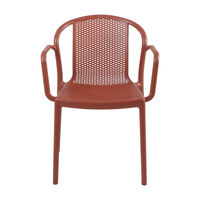 Cadeira Tramontina Summa Louise em Polipropileno Terracota com Bra&ccedil;os Cor Terracota - SKU 92086242 - 3 image number 2