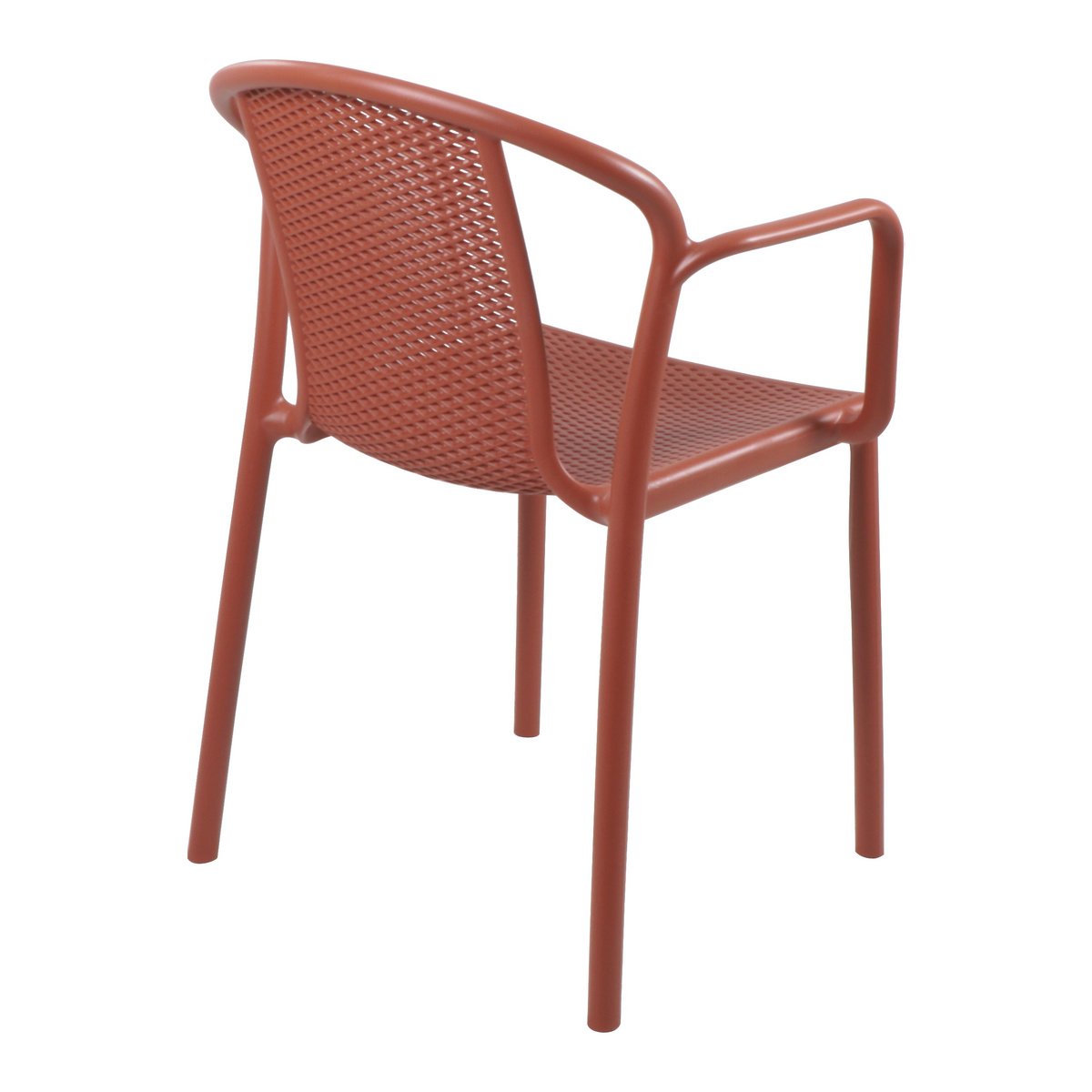 Cadeira Tramontina Summa Louise em Polipropileno Terracota com Bra&ccedil;os Cor Terracota - SKU 92086242 - 6 image number 5