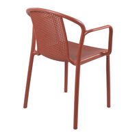 Cadeira Tramontina Summa Louise em Polipropileno Terracota com Bra&ccedil;os Cor Terracota - SKU 92086242 - 6 image number 5