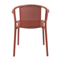 Cadeira Tramontina Summa Louise em Polipropileno Terracota com Bra&ccedil;os Cor Terracota - SKU 92086242 - 7 image number 6