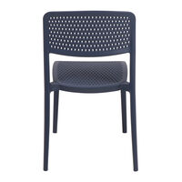 Cadeira Tramontina Summa Serena em Polipropileno Azul Navy Cor Branco - SKU 92096030 - 4 image number 3