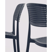 Cadeira Tramontina Summa Serena em Polipropileno Azul Navy Cor Branco - SKU 92096030 - 9 image number 8