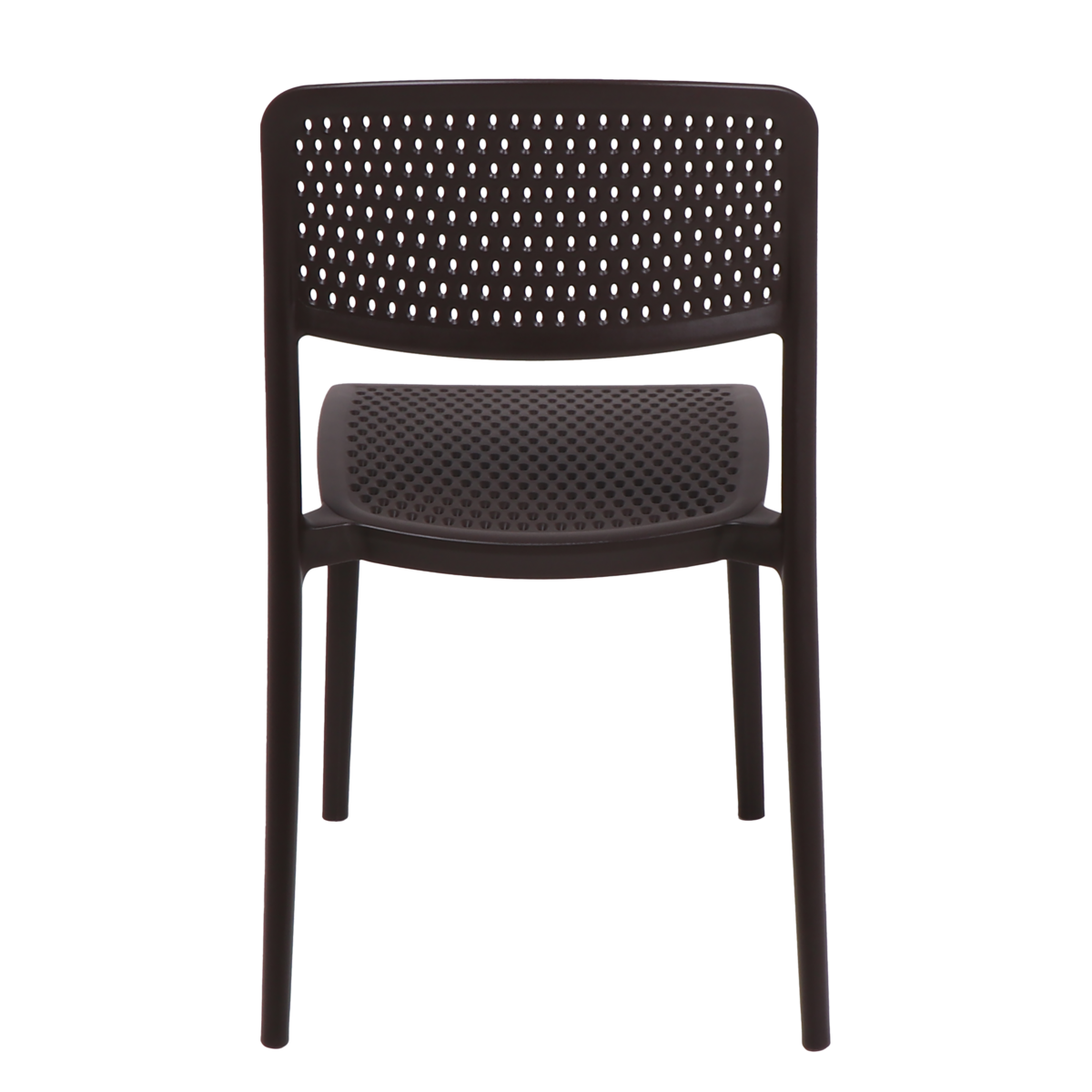 Cadeira Tramontina Summa Serena em Polipropileno Marrom Cor Marrom - SKU 92096109 - 4 image number 3