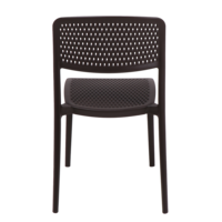 Cadeira Tramontina Summa Serena em Polipropileno Marrom Cor Marrom - SKU 92096109 - 3 image number 2