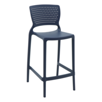 Cadeira Tramontina Serena Alta Residência em Polipropileno e Fibra de Vidro Azul Navy Cor Azul - SKU 92116030 - 2 image number 1