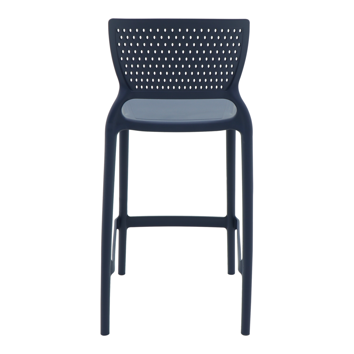 Cadeira Tramontina Serena Alta Residência em Polipropileno e Fibra de Vidro Azul Navy Cor Azul - SKU 92116030 - 5 image number 4
