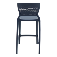 Cadeira Tramontina Serena Alta Residência em Polipropileno e Fibra de Vidro Azul Navy Cor Azul - SKU 92116030 - 5 image number 4