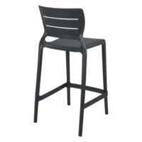 Cadeira Tramontina Summa Am&eacute;lia Alta Resid&ecirc;ncia em Polipropileno e Fibra de Vidro Grafite Cor Grafite - SKU 92118007 - 3 image number 2