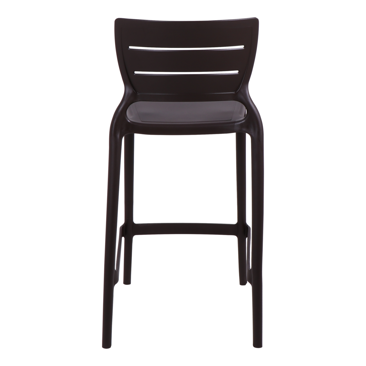 Cadeira Tramontina Amelia Alta Residência em Polipropileno e Fibra de Vidro Marrom Cor Marrom - SKU 92118109 - 5 image number 4