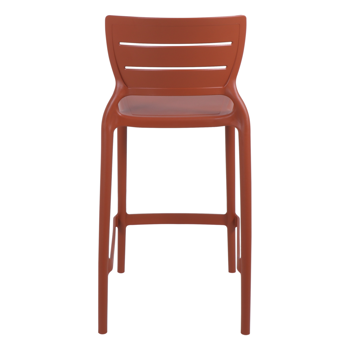 Cadeira Tramontina Summa Am&eacute;lia Alta Resid&ecirc;ncia em Polipropileno e Fibra de Vidro Terracota Cor Terracota - SKU 92118242 - 6 image number 5