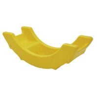 Tramontina Zum Yellow Polyethylene Rocker and Bridge Toy


