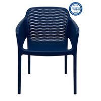 Cadeira Tramontina Summa Gabriela Eco em Polipropileno Oceano +Clean Azul Yale Cor Azul - SKU 92151030 - 4 image number 3