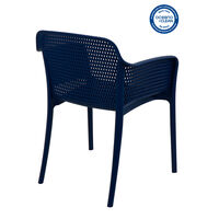 Cadeira Tramontina Summa Gabriela Eco em Polipropileno Oceano +Clean Azul Yale Cor Azul - SKU 92151030 - 5 image number 4