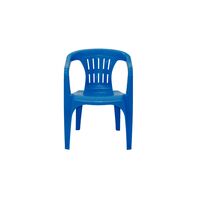 Cadeira Tramontina Atalaia Basic com Braços em Polipropileno Azul -  Tramontina - 92210070