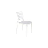 Cadeira Tramontina Sofia Summa com Encosto Horizontal em Polipropileno e Fibra de Vidro Branco