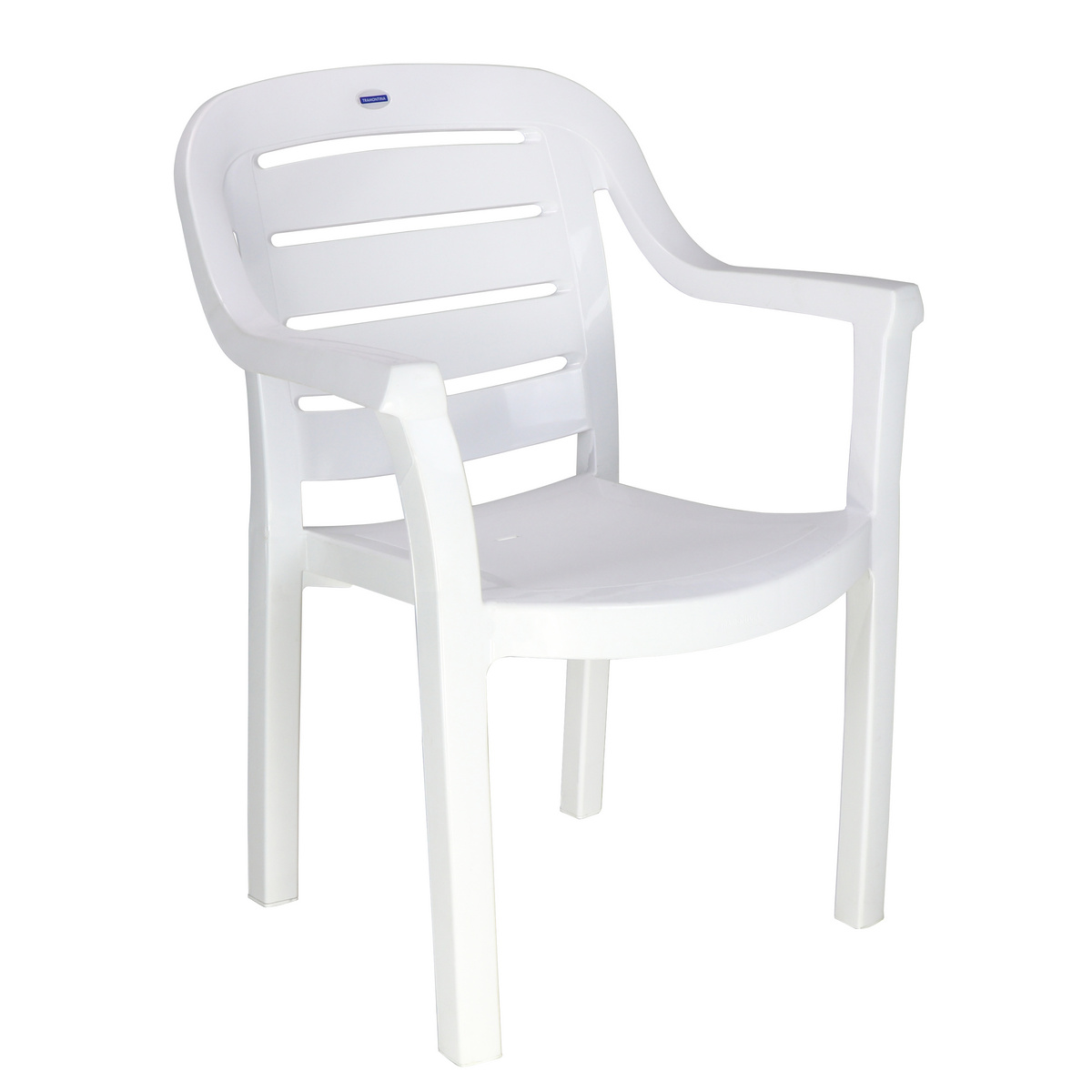 Cadeira Tramontina Miami com Encosto Horizontal em Polipropileno Branco Cor Branco - SKU 92238010 - 3 image number 2