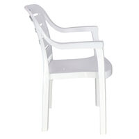 Cadeira Tramontina Miami com Encosto Horizontal em Polipropileno Branco Cor Branco - SKU 92238010 - 4 image number 3
