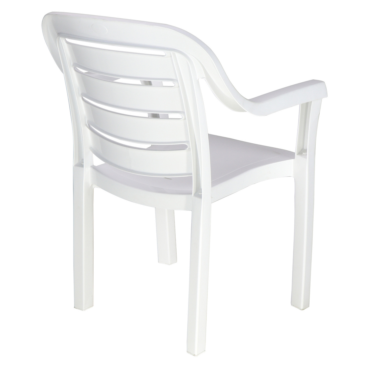 Cadeira Tramontina Miami com Encosto Horizontal em Polipropileno Branco Cor Branco - SKU 92238010 - 4 image number 3
