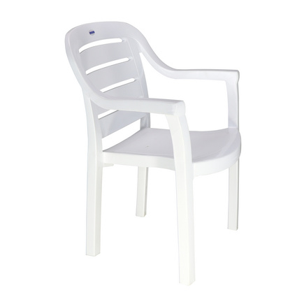 Cadeira Tramontina Miami com Encosto Horizontal em Polipropileno Branco Cor Branco - SKU 92238010