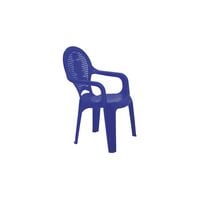 Tramontina Catty Decorated Blue Polypropylene Children's Chair