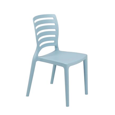 Cadeira Infantil Tramontina Sofia em Polipropileno Azul Pastel Cor Azul - SKU 92272017 - 1