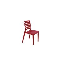 Tramontina Sofia Children's Red Polypropylene and Fiberglass Chair