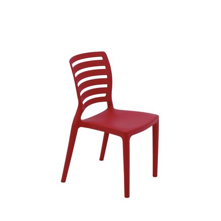 Cadeira Infantil Tramontina Sofia em Polipropileno Vermelho
