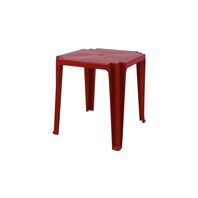 Tramontina Tambaú Red Polypropylene Table