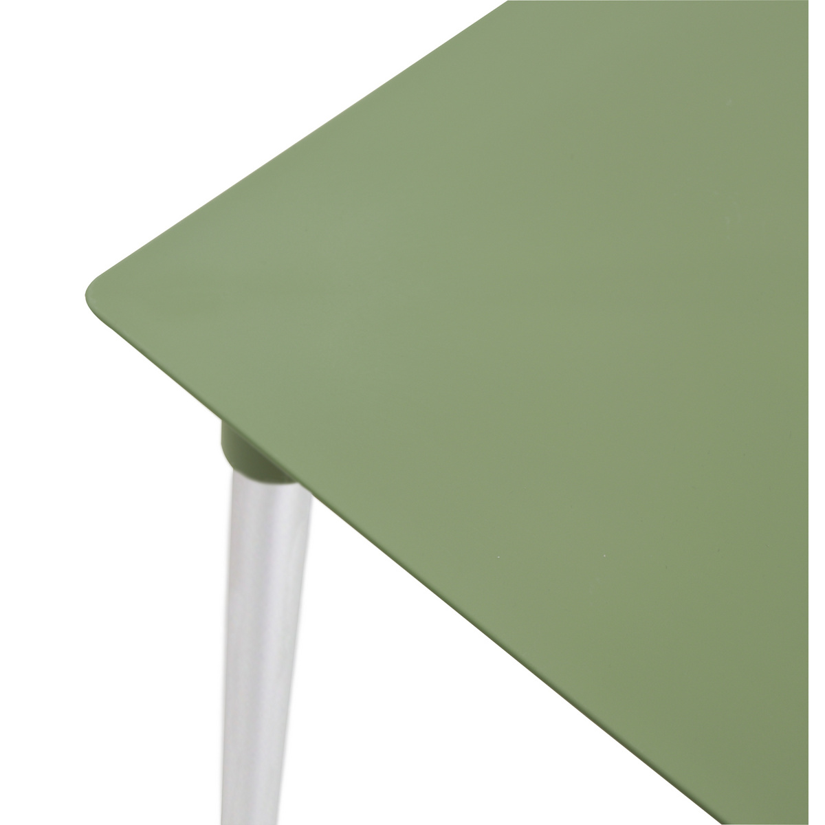 Mesa Tramontina Summa Diana em Polipropileno Verde Oliva com Pernas de Alum&iacute;nio Anodizado Cor Verde - SKU 92352027 - 2 image number 1
