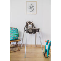 Cadeira para Refei&ccedil;&atilde;o Infantil Tramontina Teddy em Polipropileno Marrom Cor Marrom - SKU 92370109 - 8 image number 7