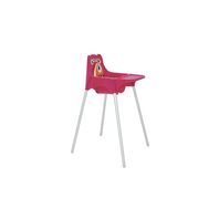 Tramontina Monster Children's High Chair in Pink Polypropylene