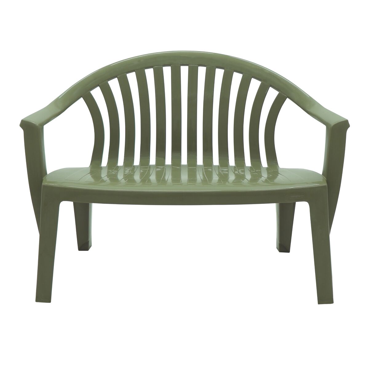 Banco Tramontina Leme em Polipropileno Verde Oliva Cor Verde - SKU 92401027 - 2 image number 1
