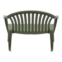 Banco Tramontina Leme em Polipropileno Verde Oliva Cor Verde - SKU 92401027 - 4 image number 3