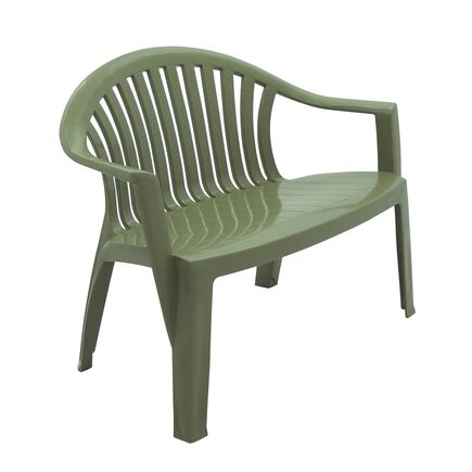 Banco Tramontina Leme em Polipropileno Verde Oliva Cor Verde - SKU 92401027