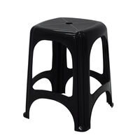 Banqueta Tramontina Niter&oacute;i ECO em Polipropileno Preto Cor Preto - SKU 92411009 - 1 image number 0